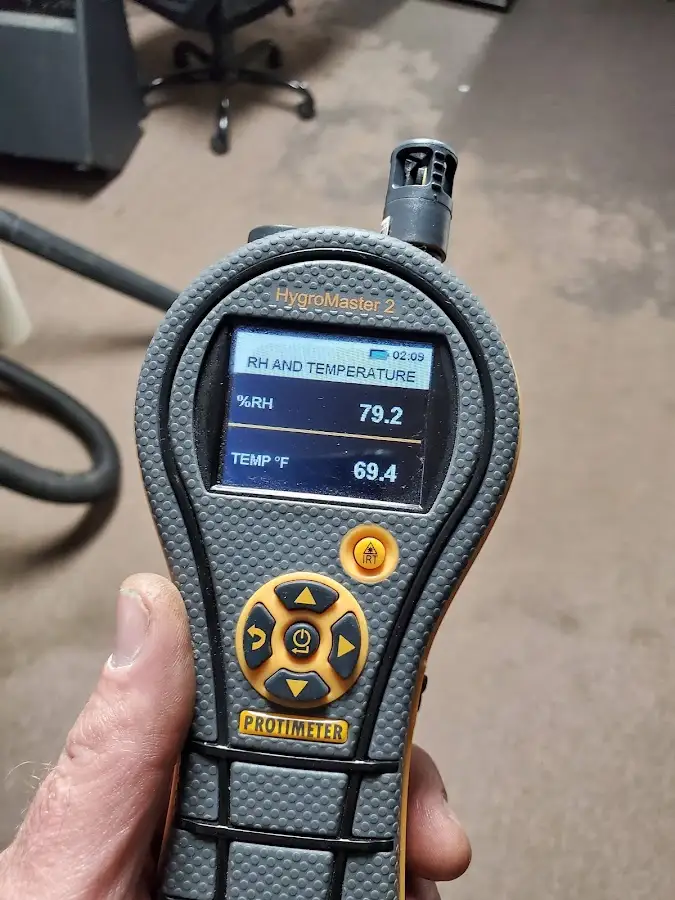 Moisture meter humidity assessment for Mold Remediation & Removal in Beebe